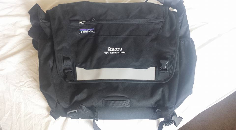 Quora Top Writer 2016 Bag